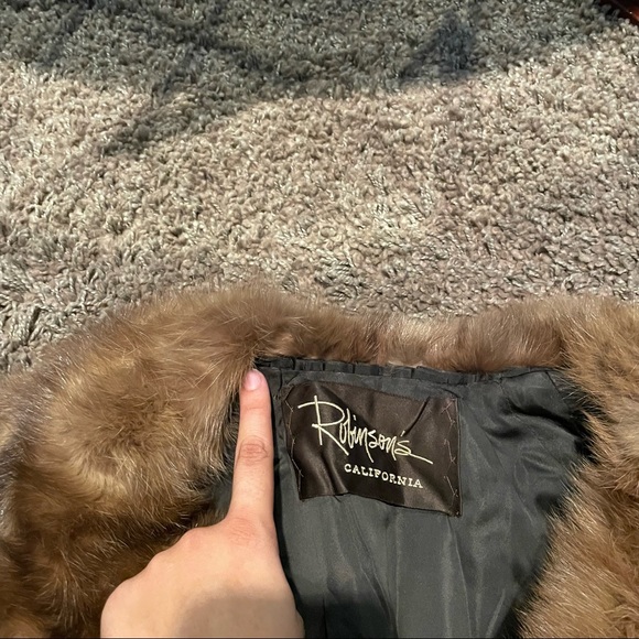 Robinson’s California Vintage Mink Fur Coat - Picture 11 of 12